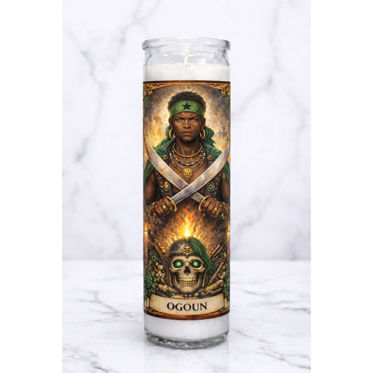 Ogoun Candle