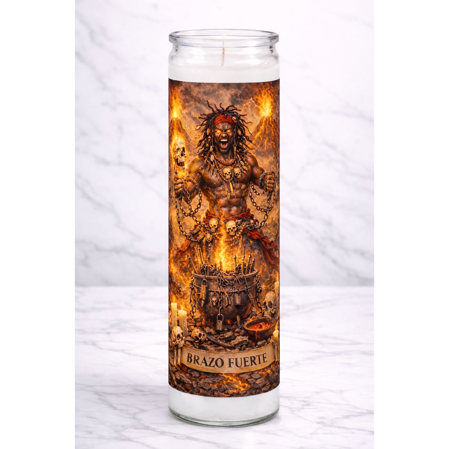 Brazo Fuerte  Palo Mayombe Devotional Candle