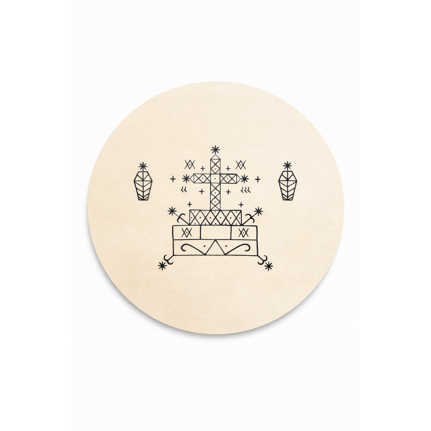 Baron Samedi Vodou Veve Board