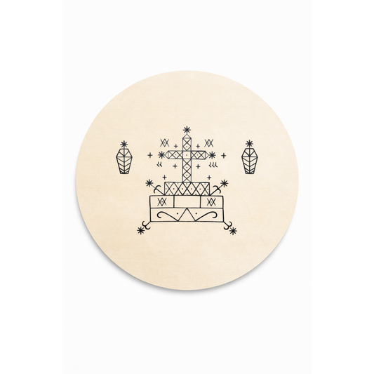 Baron Samedi Vodou Veve Board