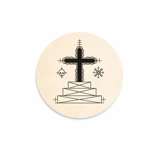 Papa Gede Vodou Veve Board