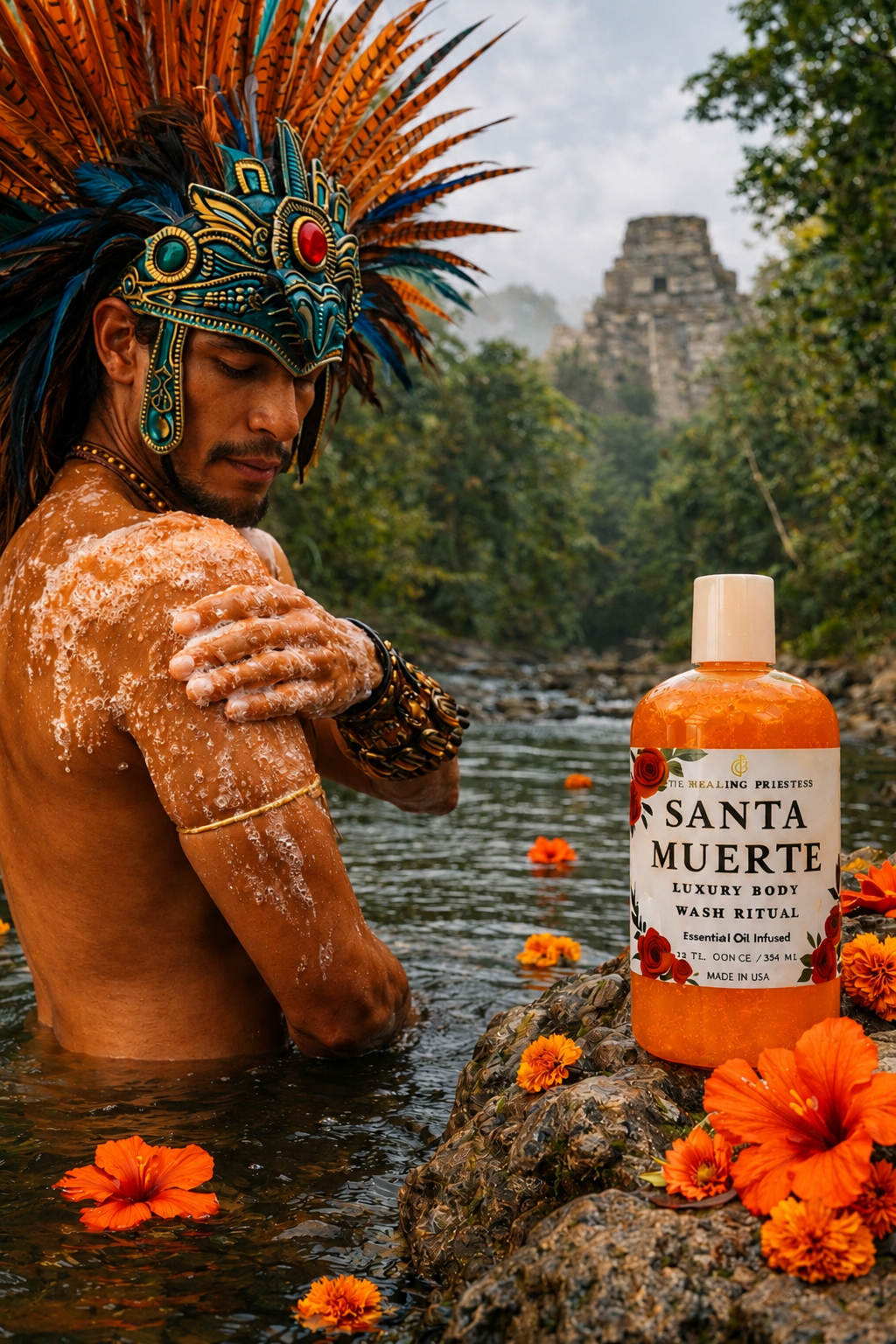 Santa Muerte Luxury Body Wash