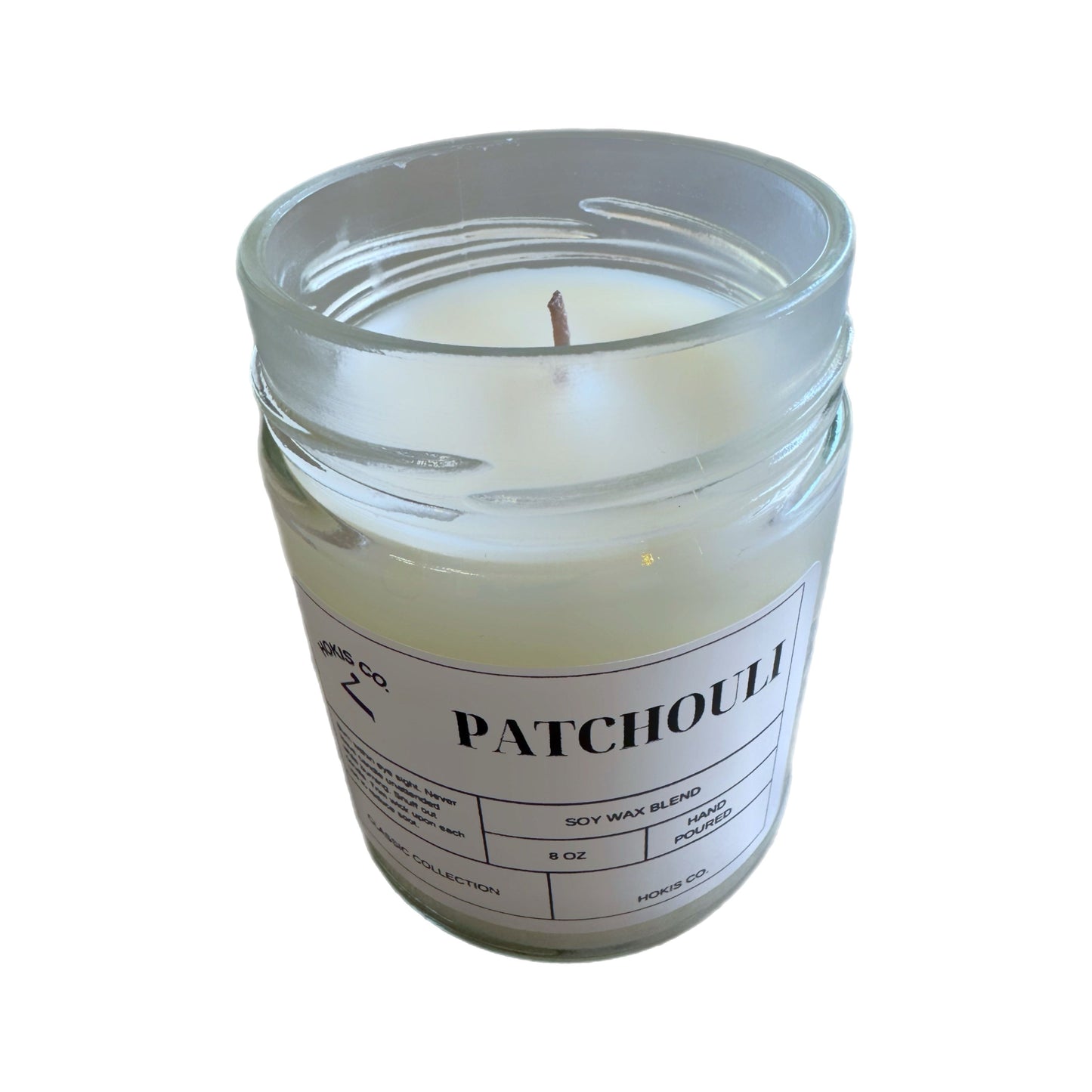 Vela aromática de pachulí