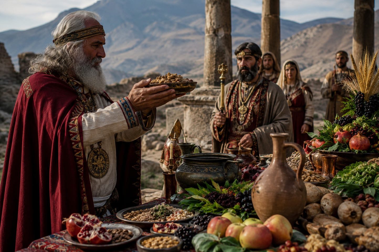 Navasard | Armenian New Year 4519 Ritual - Gratitude & Abundance