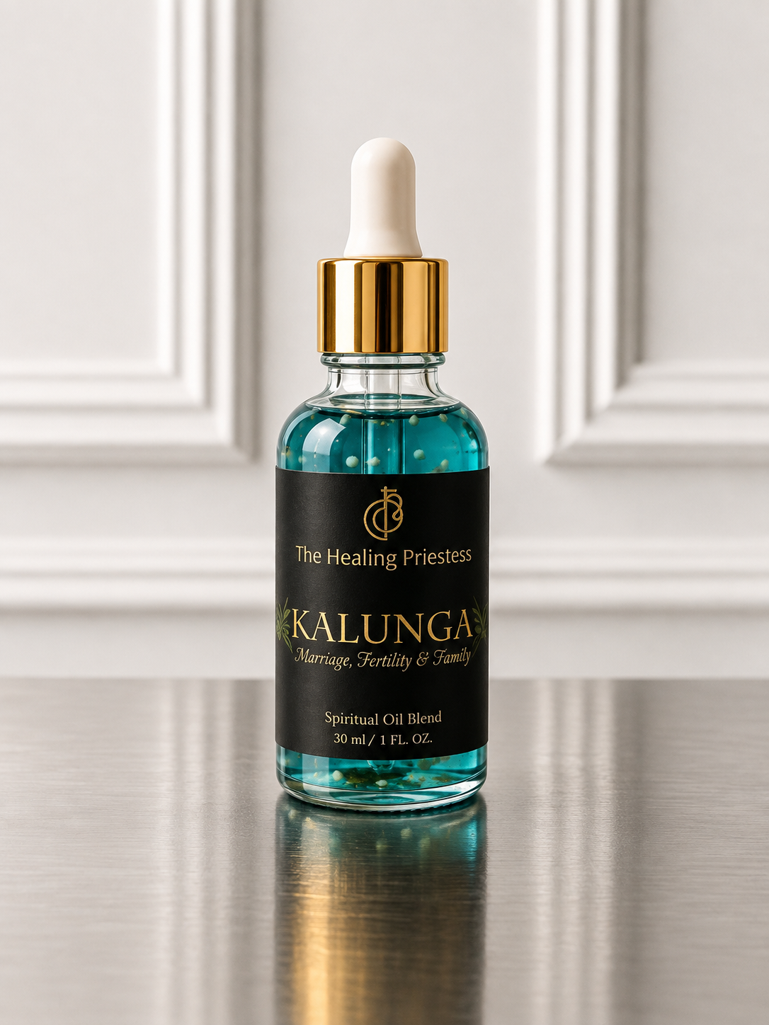 Aceite de Kalunga - Energía oceánica (trauma emocional, asuntos familiares y fertilidad)