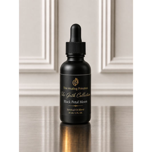 Black Petal Moon Spiritual Oil Blend from the Goth Collection