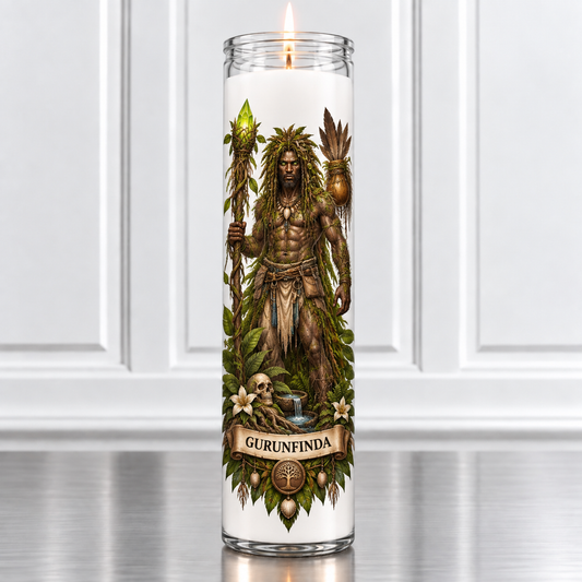 Gurunfinda  Palo Mayombe Devotional Candle