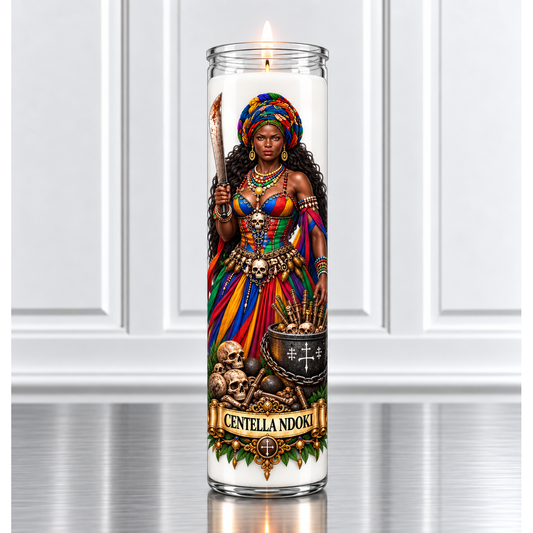 Centella Ndoki Palo Mayombe Candle