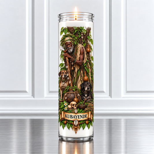 Kubayende Palo Mayombe Candle