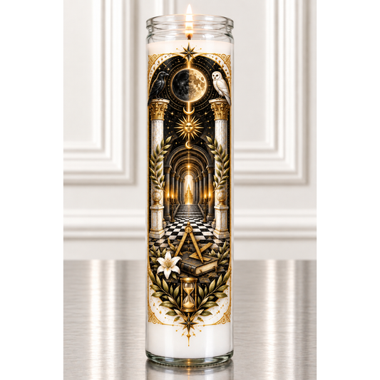 BETWEEN DARKNESS & LIGHT — Freemason Collection Candle