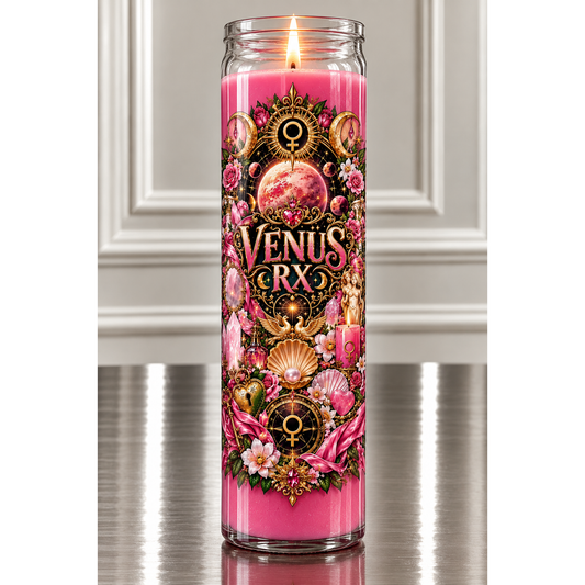 Venus RX | Venus Retrograde 5-Day Spiritual Candle – Love, Reflection & Self-Worth