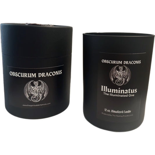 OBSCURUM DRACONIS ILLUMINATUS ( The Illuminated One) CANDLE
