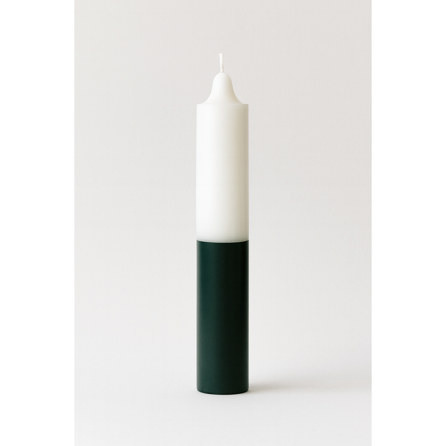 White & Black Reversible Candle 9 inch Jumbo