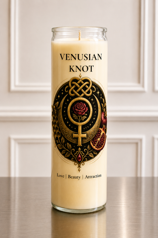 Venusian Knot | Beeswax Candle