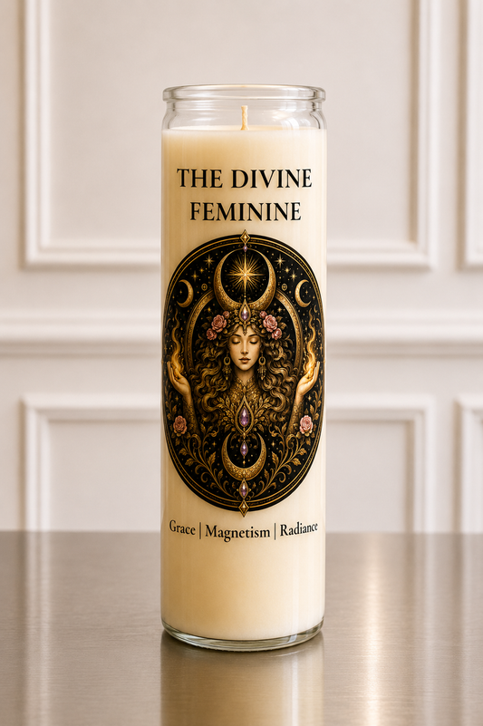 The Divine Feminine| Beeswax Candle