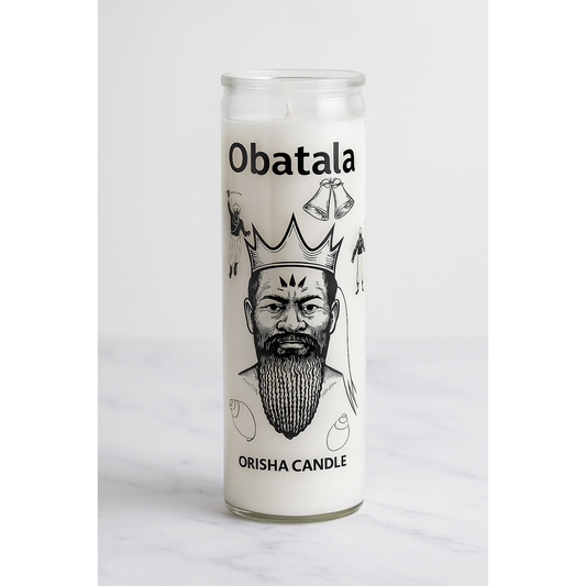 Obatala Orisha Candle