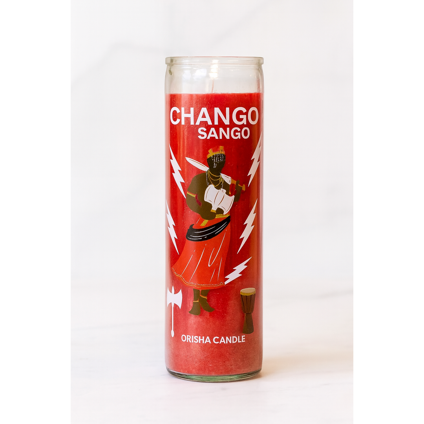 Chango / Sango Orisha Candle
