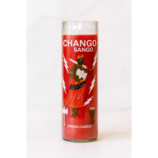 Chango / Sango Orisha Candle
