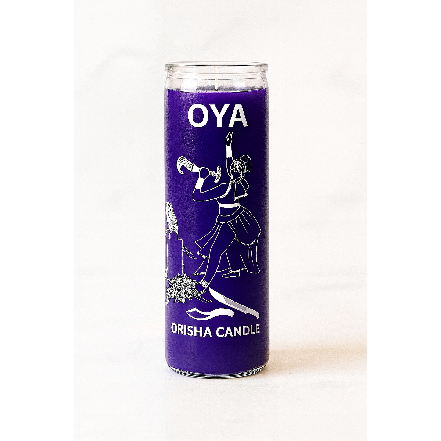 Oya Orisha Candle