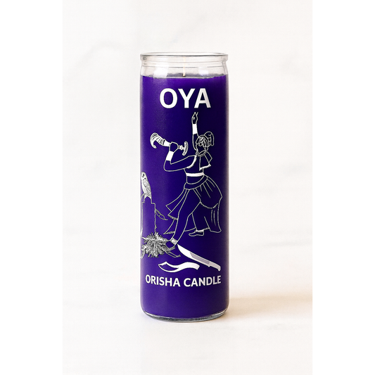 Oya Orisha Candle