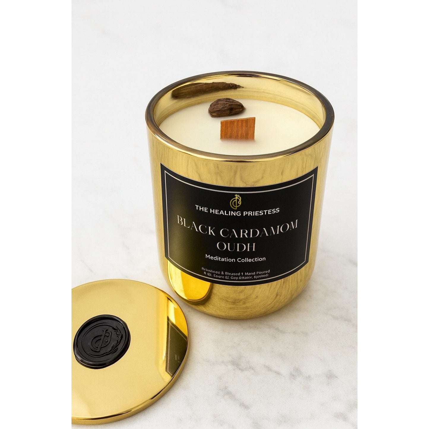 Black Cardamom Oudh Candle