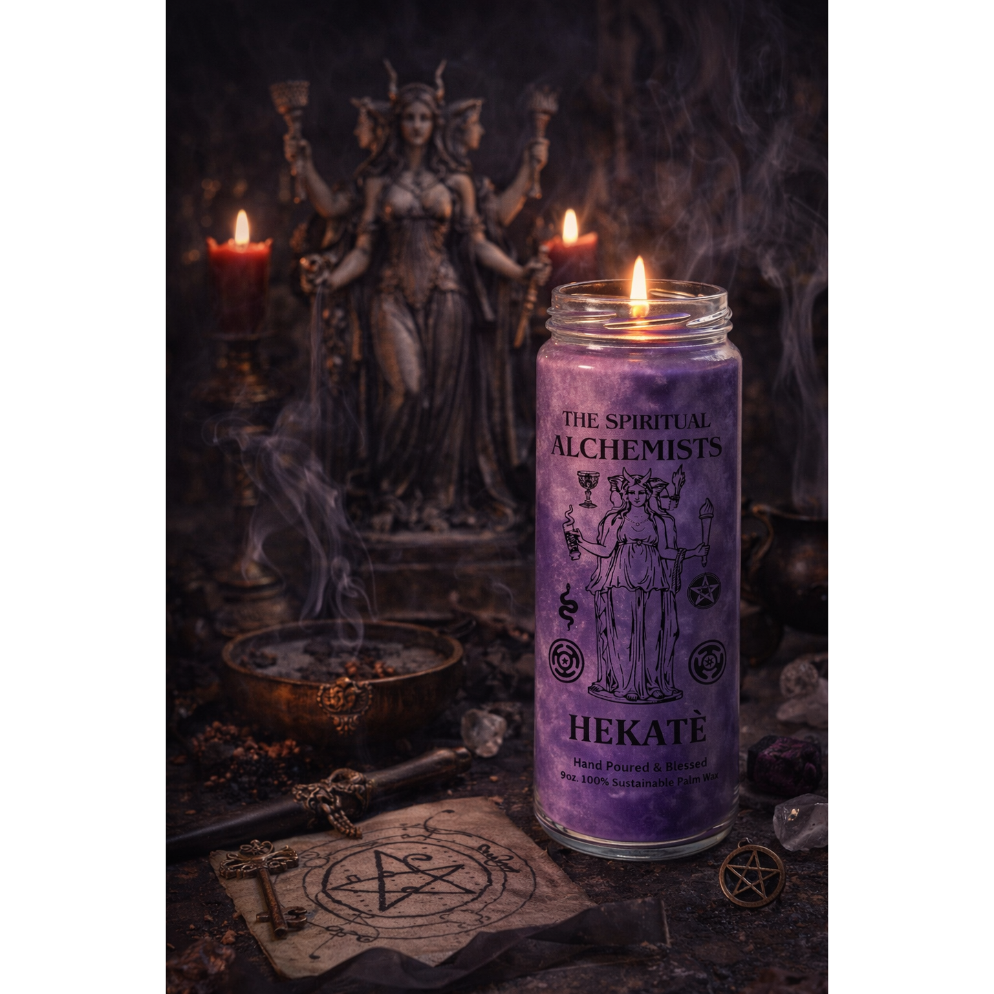 HECATE Ritual Candle