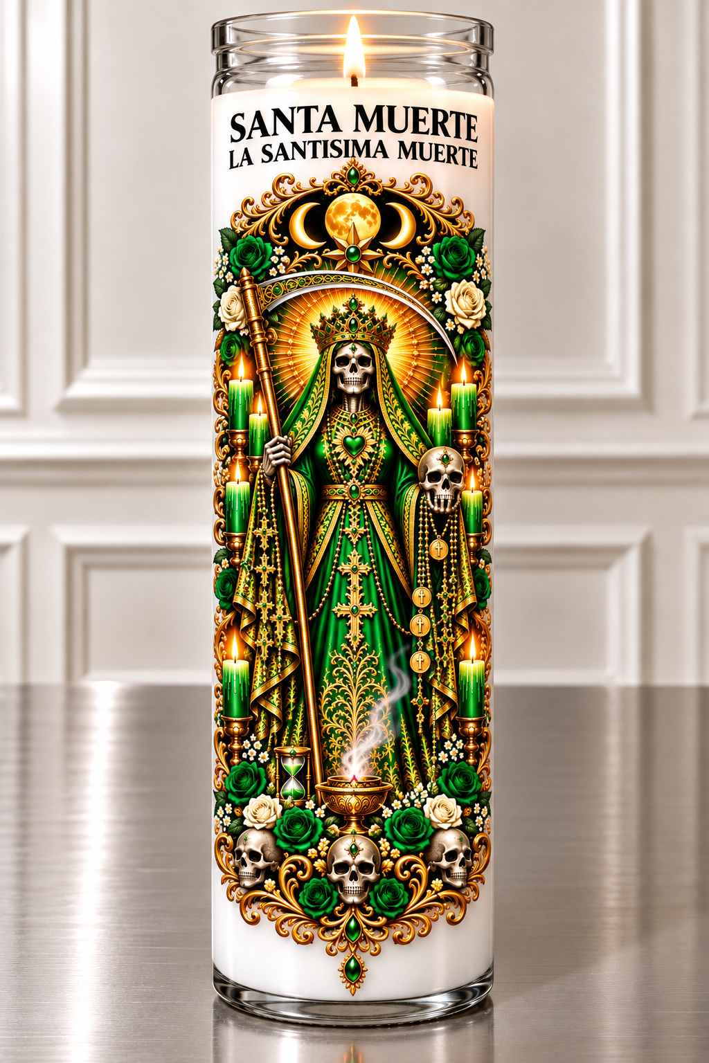 SANTA MUERTE — DEVOTIONAL CANDLE COLLECTION