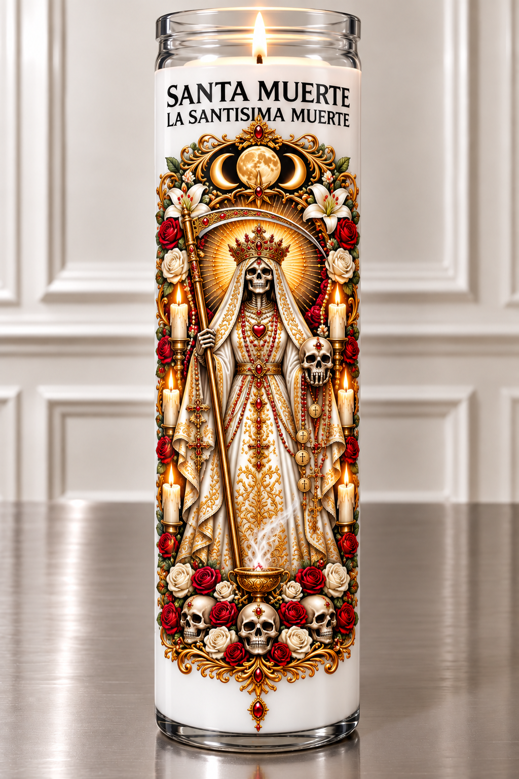 SANTA MUERTE — DEVOTIONAL CANDLE COLLECTION