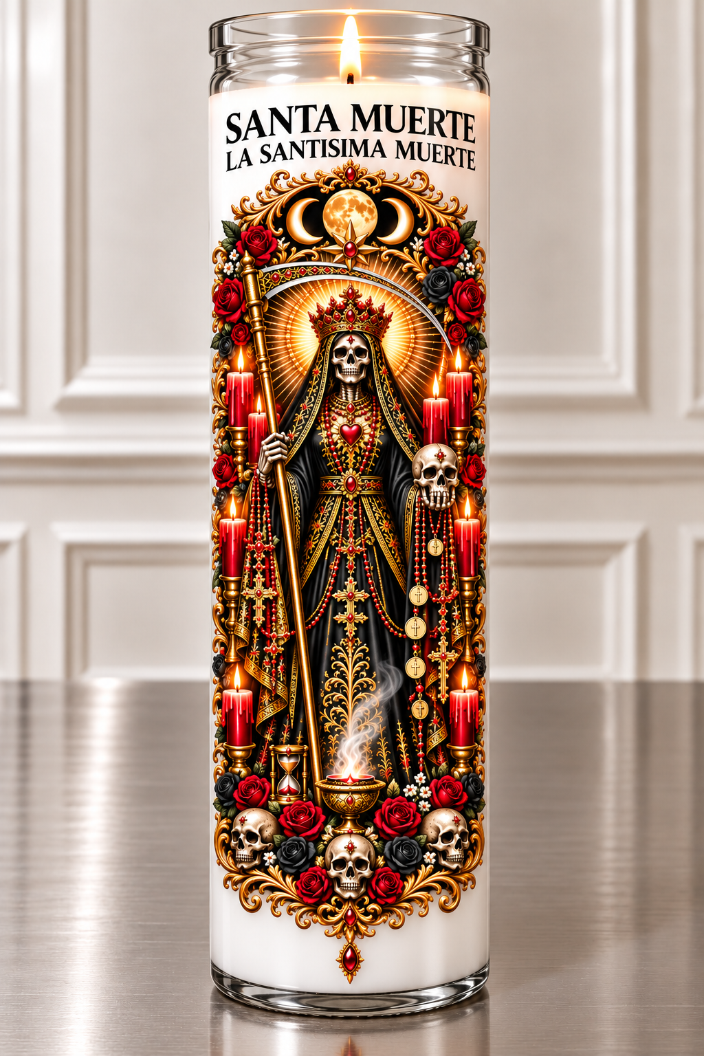 SANTA MUERTE — DEVOTIONAL CANDLE COLLECTION