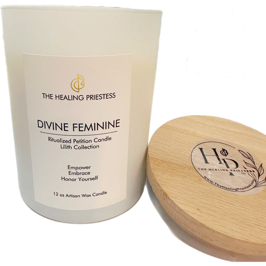 Divine Feminine Intention Candle | Lilith Collection