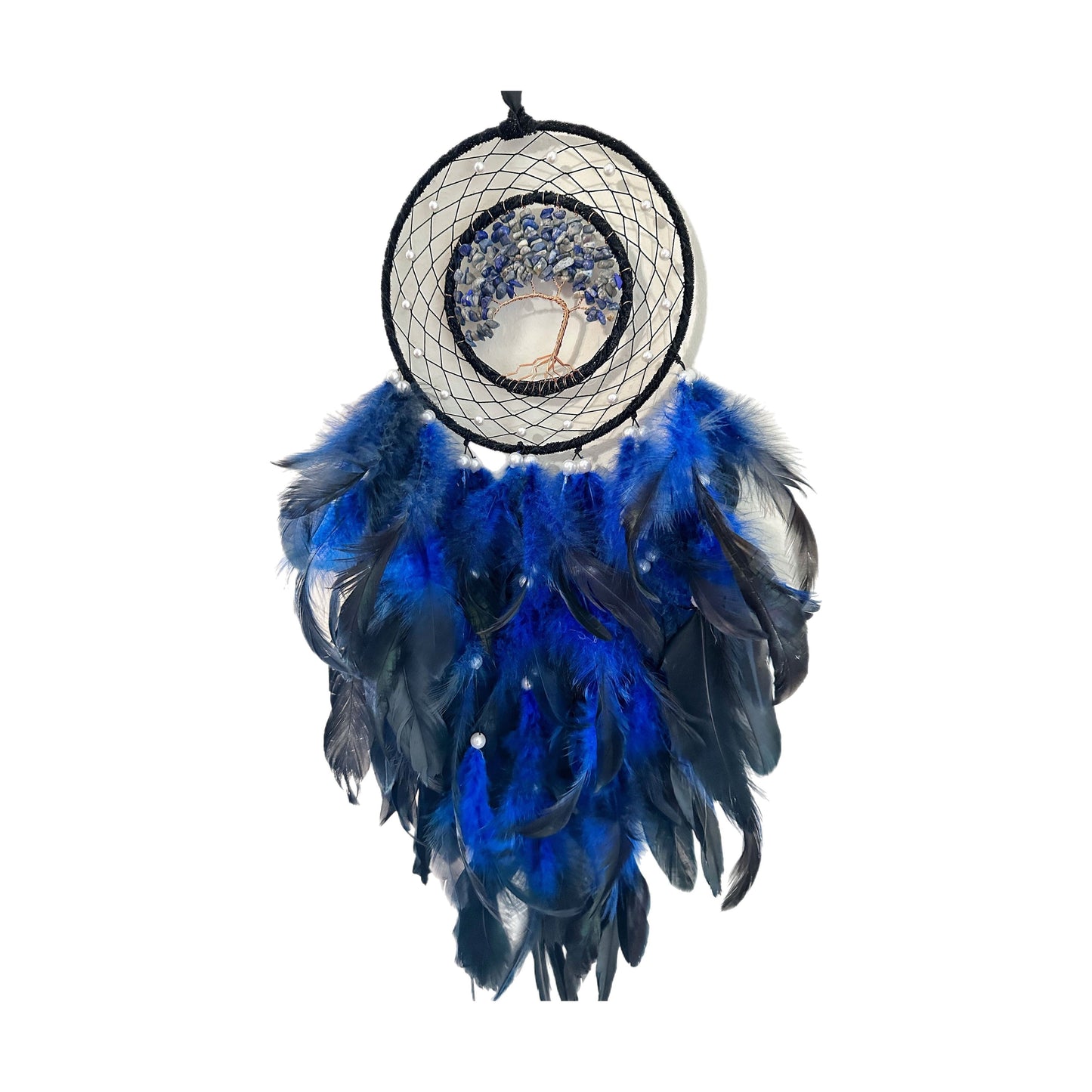 Tree of Life Blue Lapis Dream Catcher