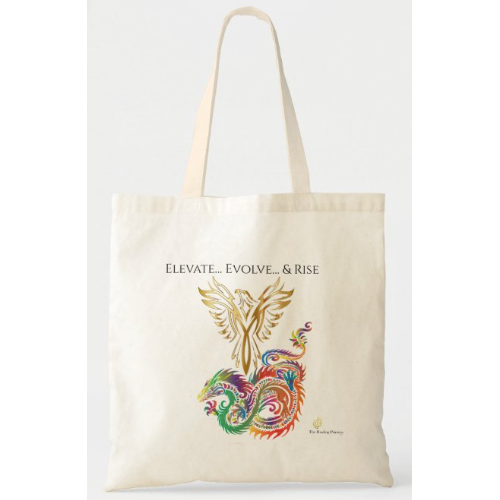 Elevate.. Evolve.. Rise  Tote