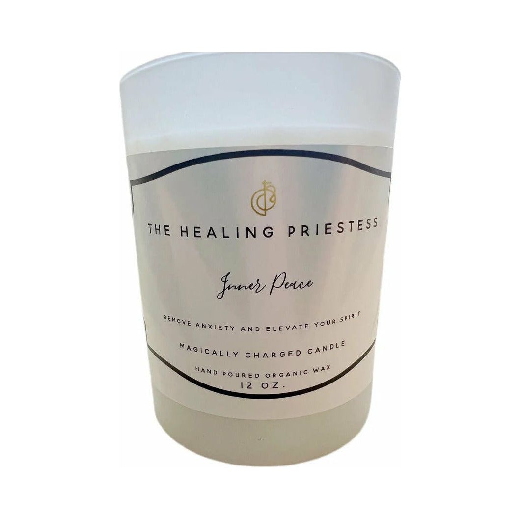 Inner Peace Candle (Anxiety Remover, Spiritual Elevation/Enlightenment )