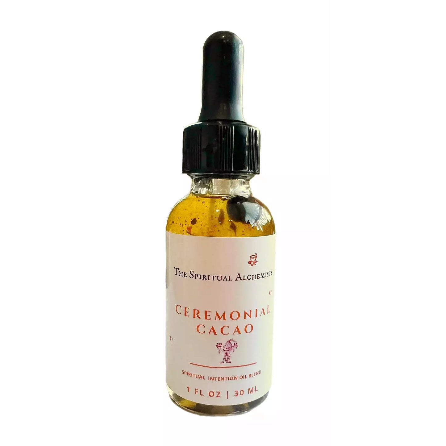 Cacao ceremonial | Aceite de intención espiritual | Meditación y manifestación