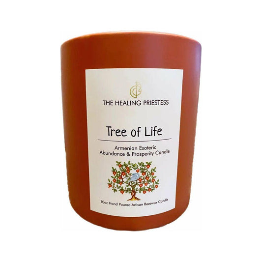 Árbol de la vida -Vela esotérica armenia de prosperidad y abundancia -Ritualizada