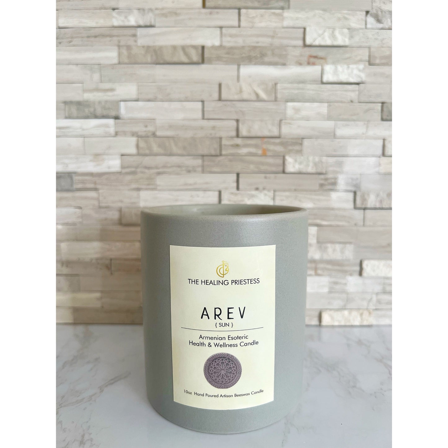 Arev - SUN Armenian Esoteric Health & Wellness Candle