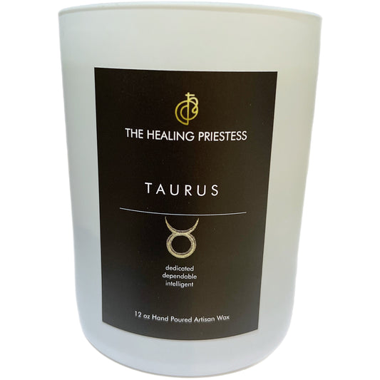 Taurus Zodiac Candle | Ritualized