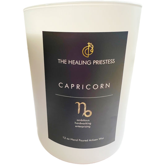 Capricorn  Zodiac Candle |  Ritualized