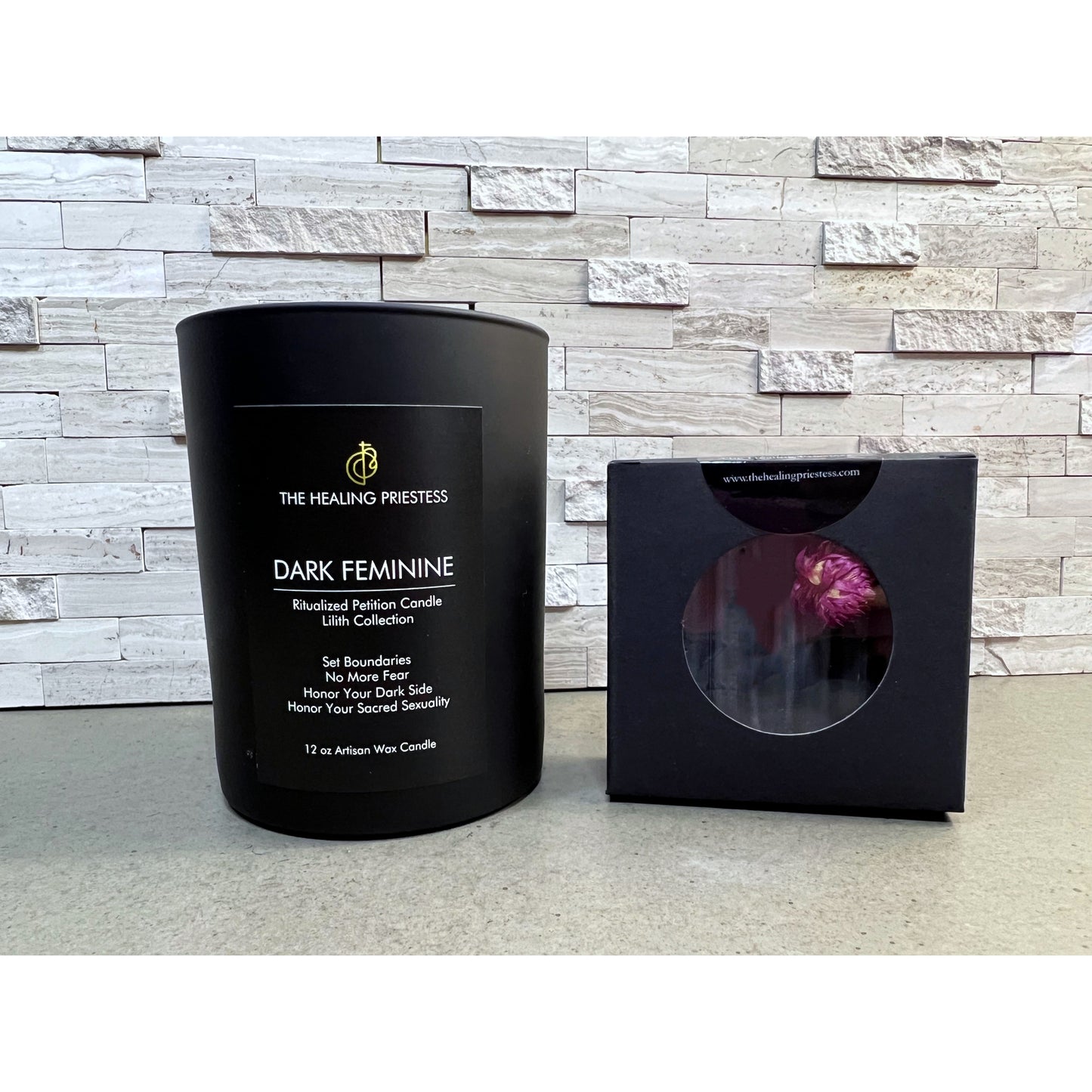 Dark Feminine Candle | Lilith Collection