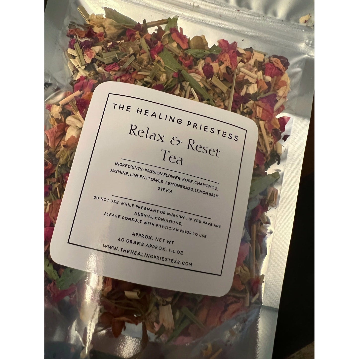 Relájese y reinicie el té