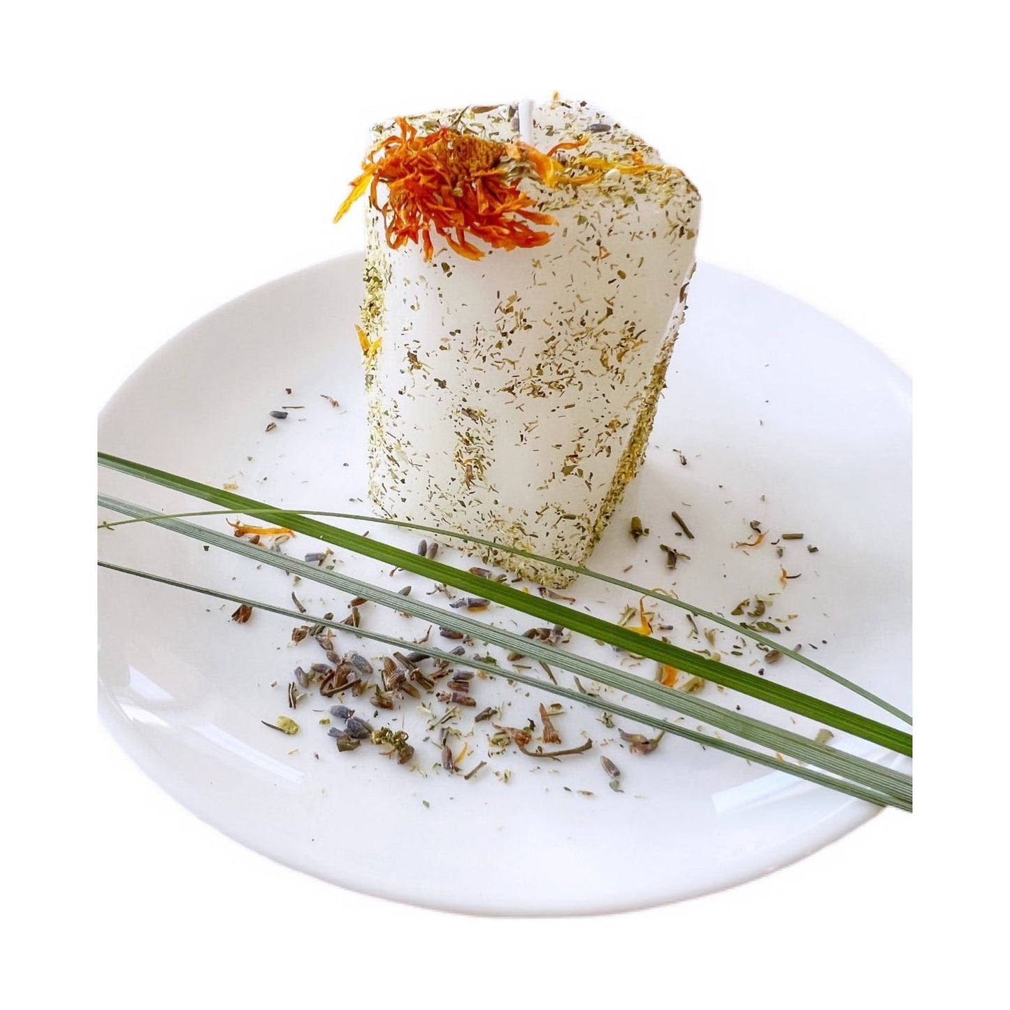 Inner Peace & Tranquility Pillar Candle