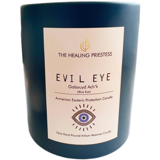 Vela de protección esotérica armenia | Gabouyd Ach'k 'Ojo Azul'
